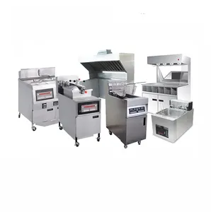 Henny penny kfc pressure chicken fryer kitchen equipment Fast food restaurant equipment used fast Pressure fryer