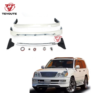Kit carrosserie de haute qualité, diffuseur arrière et lèvre de pare-chocs pour Lexus LX470 LC100 1998-2007, en ABS, lèvre avant - Product Image 2