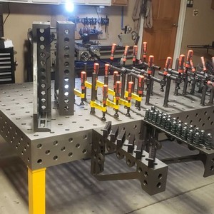 D28 D16 Stahlguss-Schweißtische mit Zubehör D16/D28 Hochwertiger Stahl 3D-Schweißtisch Schweißarbeitstisch - Product Image 1