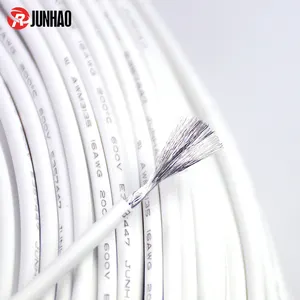 High Temperature Resistant Flexible Silicone Rubber Insulated Wire Singe Core Silicone Wire