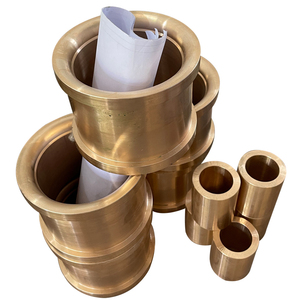 Haishan <span class=keywords><strong>C83600</strong></span> 맞춤형 청동 베어링 저렴한 구리 부싱 기계 용 고정밀 스트레이트 슬리브 - Product Image 4