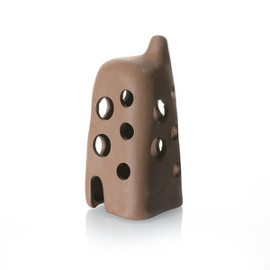 물고기 탱크 도자기 보라색 점토 장식 RPY-059 - Product Image 2