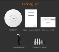 Prise en charge du routeur Wifi OpenWRT QCA9533 CF-E320N V2 2.4GHz 300Mbps Comfast Point d'accès AP de plafond