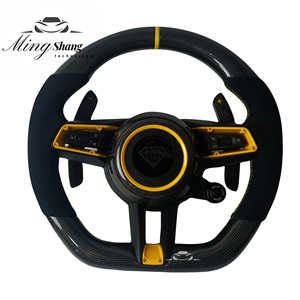 Tùy chỉnh mới Alcantara thể thao chỉ đạo bánh xe tương thích Porsche 911 991 <span class=keywords><strong>918</strong></span> 718 970 971.2 971.1 958 Panamera Macan Cayenne Cayman - Product Image 1