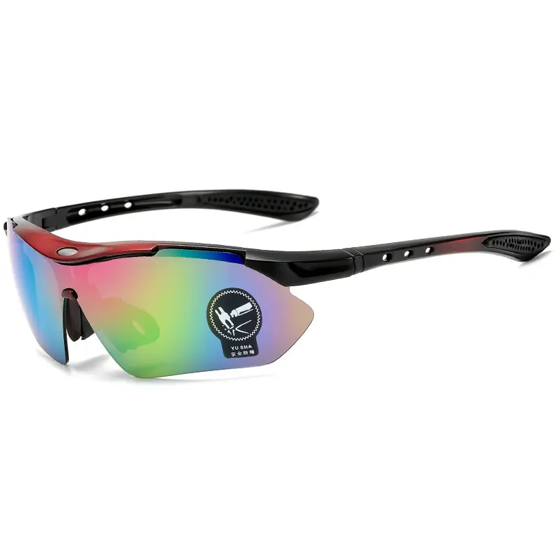 custom outdoor fashion uv400 night vision glasses fashionable mens bicycle sports cycling sun glasses sunglasses for men 2020