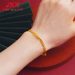 Nuovo oro rame-come gli uomini e le donne All-abbinati palla Bing collana geometrica braccialetto ornamento moda stile retrò - Product Image 3