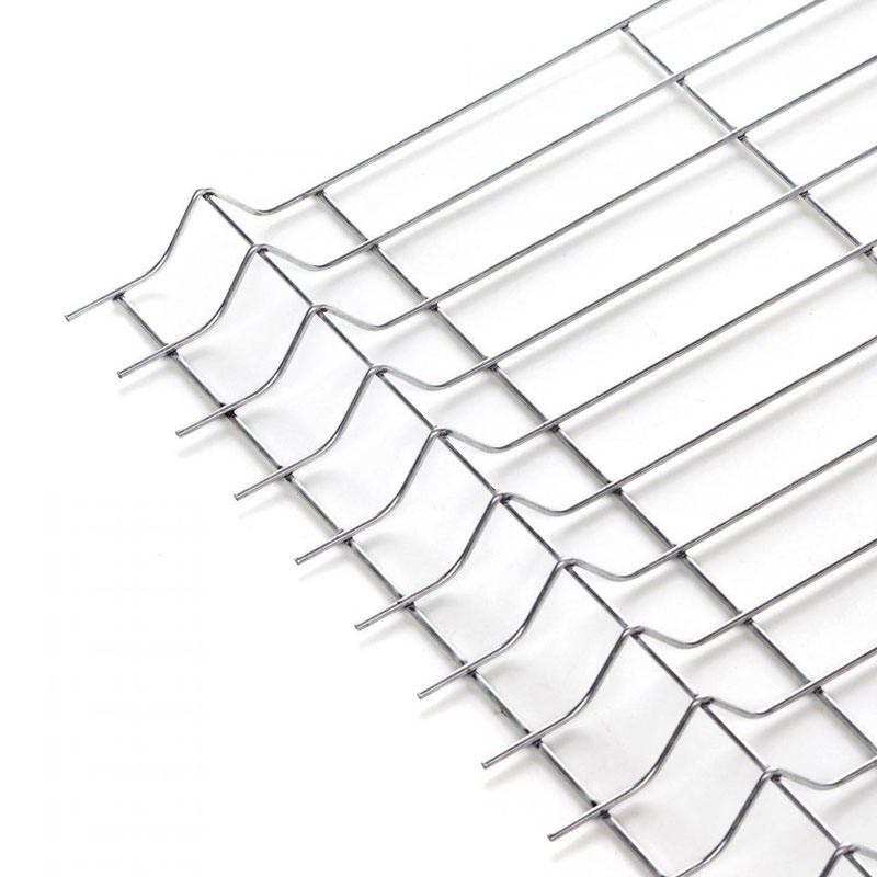 High Quality Galvanized Steel Metal PVC Coated 3D V Bending Curved ...