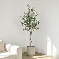 Arbres d'olivier artificiels, faux oliviers pour la décoration de la maison, du salon, des remises de diplômes, des mariages, durables et hautement réalistes