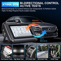 XTOOL D7S Support d'outil de Diagnostic DoIP CAN FD ECU Codage Scanner bidirectionnel Programmation de clé OE Diagnostic complet Batterie 5000mAh