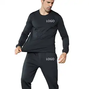 Chauffe Sauna Sweat Shirt Non Rip Boxe Survêtements Perte de poids Gym Tops Sauna Pantalon Sauna Costume pour Hommes