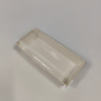 Boîte en papier kraft brun recyclable, enroulable, avec fermeture magnétique, poignée, revêtement UV, durable, écologique, pour l'emballage alimentaire (gâteaux, sushis)