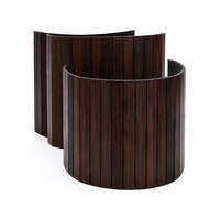 Panneau Tambour Flexible en MDF pour Armoires, Panneau de Porte Roulante Insonorisé Flexible pour Meubles et Décoration Hôtelière APK036