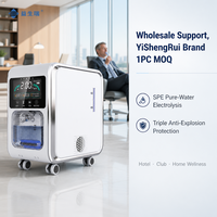 Machine à hydrogène et oxygène 1200 ml/min pour usage domestique, YISHENGRUI, adaptateurs de prise standard internationaux offerts, livraison en 20 jours