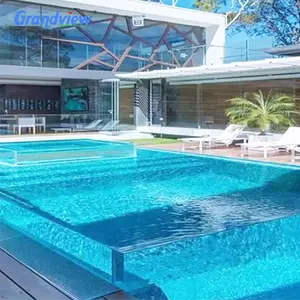 Grandview Luxury Design Acrylic Swimming Outdoor Pool Wall Panel