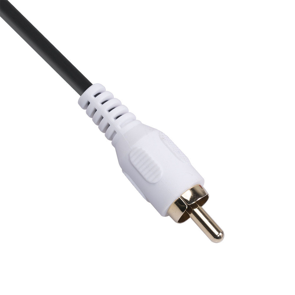 MEIRIYFA Cavo Audio RCA 4 Canali per Auto, Stereo Maschio a Maschio OFC High-End - Compatibile con Marine, Moto - 5M