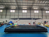 Tente bulle gonflable pour voiture Garage Capsule en PVC transparent 4-6 pieds certifiée CE avec pompe à air électrique