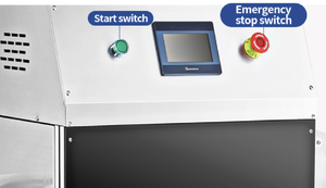 Máquina de Sellado de Bolsas de Plástico Semiautomática Eléctrica DQ320L-E 380V, Envasado en Atmósfera Modificada, Fácil de Operar para Productos Químicos - Product Image 4