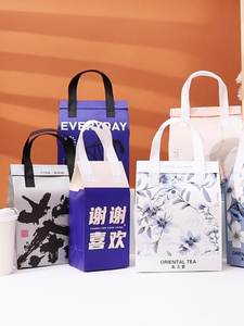 थोक गैर-winviven बैग लैमिनेटेड कूलर बैग अनुकूलित लोगो वाटरप्रूफ भोजन वितरण बैग - Product Image 2