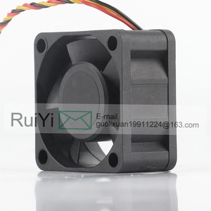 Original Sunon 5V 24V 48V DC 12V 1,4 W AC EC 4020 40X40X20MM 4CM Interruptor silencioso Cojinete de servidor 3 cables <span class=keywords><strong>KDE1204PKVX</strong></span>(AF) Ventilador de refrigeración - Product Image 5