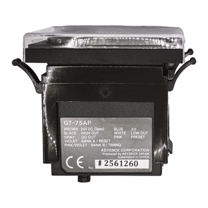 Nouvel amplificateur de contact numérique GT-75AP d'origine, 24V PNP, capteur de déplacement optique à montage optique - Product Image 1