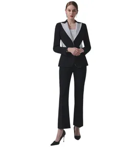 Cao cấp phù hợp với phụ nữ sang trọng S chuyên nghiệp phù hợp với bộ nâng cao tủ quần áo văn phòng của bạn với phong cách
