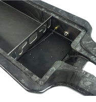 Planche et boîtier en fibre de carbone Flipsky Esk8 Lightning pour skateboard électrique DIY