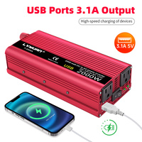 LVYUAN Onduleur de Puissance 800W 2000W 12V 110V Convertisseur DC 12V 24V vers AC 110V 220V