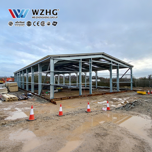 Desert Heat Resistant Q355B Steel Structure Warehouse Solar Farm <b>Storage</b> Fabricator Contractor For PV Plant - Product Image 1