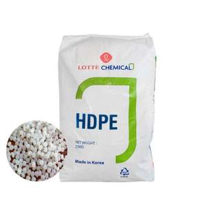 Vente en gros de résine HDPE vierge polyéthylène haute densité LOTTE 5220B granulés de plastique de qualité antistatique pour jouets pour moulage par soufflage - Product Image 1