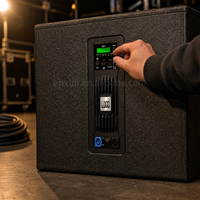 RD-H15SA/ RD-H18SA 15/18 İnç Aktif Subwoofer 2x500W DSP Amfi, LCD Kontrol, XLR Giriş, Powercon Bağlantısı ile Profesyonel Bas Sahne Sistemi için