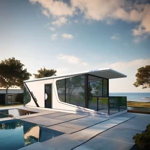 कैप्सूल हाउस पोत शैली-लक्जरी आराम सुविधाओं के साथ आधुनिक अंतरिक्ष कैप्सूल - Product Image 1