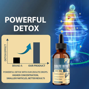 Le gocce di Zeolite OEM disintossica gli alcalini rinforza il corpo, il sistema immunitario aiuta a rimuovere i metalli pesanti dalle altre tossine dal corpo - Product Image 3