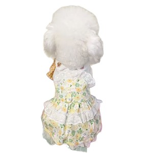 Dog Princess Dress Summer Breathable Floral Skirt For <b>Small</b> Dog <b>Teddy</b> Pet - Product Image 4