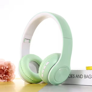 P68 Wireless HIFI Stereo <strong>Headset</strong> Monochrome Foldable Earphones for Gaming Sports <strong>Aviation</strong> DJ Use - Product Image 1