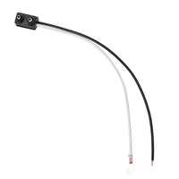 Konektor Lampu Tahan Air 2 Pin, Kabel Daya Listrik 20AWG