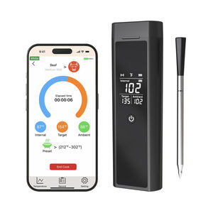 Vente en gros 820FT Thermomètre à viande intelligent sans fil IP67 Étanche Aimant Four BBQ Grill Alimentaire Thermomètre à sonde numérique pour la cuisson - Product Image 1
