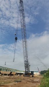 รถเครนตีนตะขาบ SCC2600 ขนาด 260 ตัน ปี 2018 เครื่องยนต์เดิม พร้อมมอเตอร์และเกียร์บ็อกซ์ แขนยืด 75 เมตร - Product Image 2