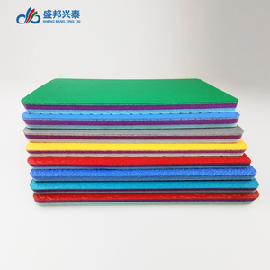 游乐场室内4.5毫米厚排球场垫聚氯乙烯运动地板 - Product Image 3