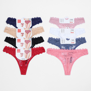 UOKIN Sexy <span class=keywords><strong>Micro</strong></span> bikini da <span class=keywords><strong>donna</strong></span> costumi da bagno tinta unita Push Up perizoma da <span class=keywords><strong>donna</strong></span> perizoma a vita bassa infradito con pizzo - Product Image 2