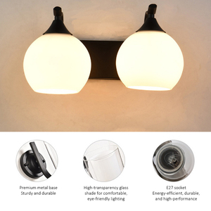 Скандинавские прикроватные светильники, настенные светильники в американском стиле для спальни, минималистичные светильники для балкона, лестницы, подсветки, детской комнаты - Product Image 2