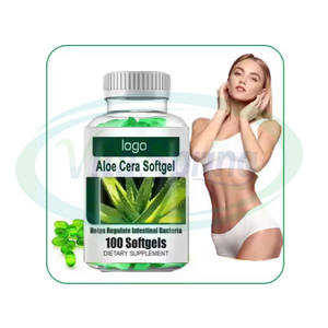 VitaSpring produk kecantikan lidah buaya Softgel kapsul kesehatan pembakar lemak suplemen lidah buaya kapsul lembut - Product Image 2