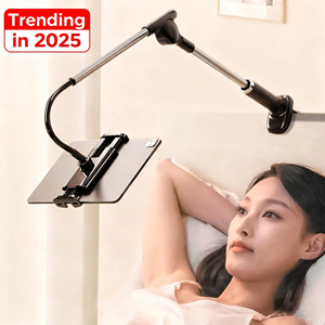 2025 xu hướng mới Flexi điện thoại có thể thu vào chủ <span class=keywords><strong>360</strong></span> ° xoay lười biếng điện thoại di động gắn kết cho dropshipping, giường & Máy tính để bàn sử dụng - Product Image 1