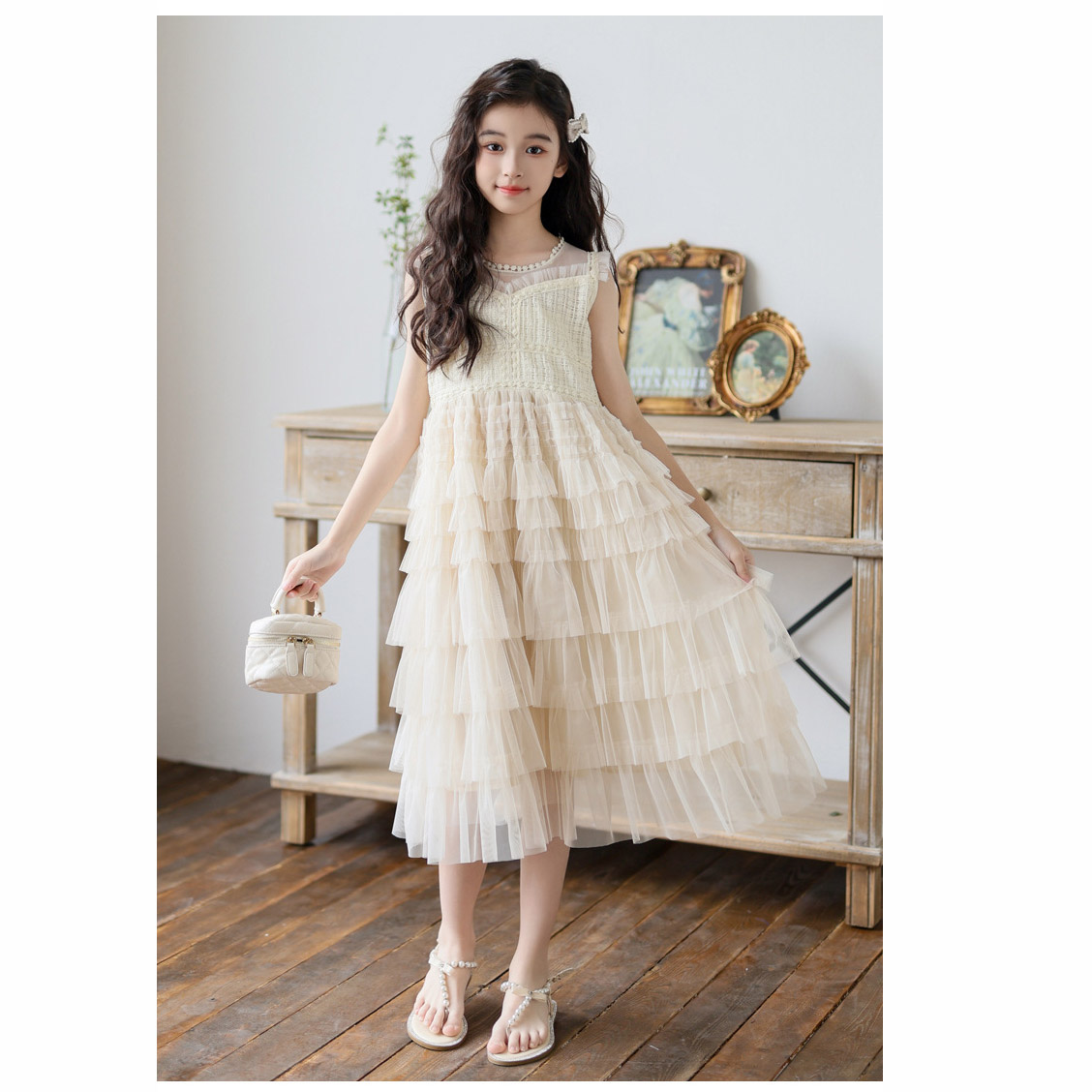 off the shoulder prom dress Corset-Back Long Prom Dress with Beads