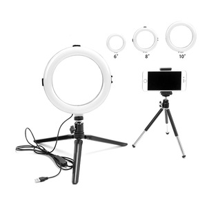 10นิ้ววงกลม Led Selfie แหวนแสงถ่ายภาพ Tiktok LED Youtube Live ยืน Video <span class=keywords><strong>Studio</strong></span> ปรับ - Product Image 3