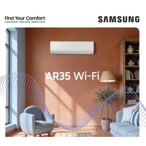 Aire Acondicionado Split de Pared AR35 WiFi, 12,000 BTU, Frecuencia Variable, Doméstico, A++, R32, Ahorro de Energía, Control Remoto por Aplicación - Product Image 5
