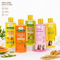 Huile de massage corporelle naturelle blanchissante OEM/ODM Molato avec mélange d'huiles biologiques de fruit de la tasse et de légumes, double dose