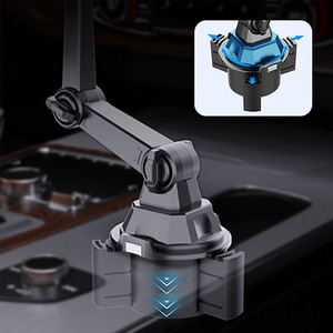 Suporte para Pratos, Suporte para Armazenamento de Alimentos, Suporte para Copos, Bandeja Pequena, Mesa de Jantar para Viagens de Carro, Suporte para Telefone de Carro - Product Image 4