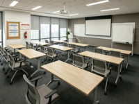 Tables portables Greatway, table de formation pliable, bureaux de conférence pliables, bureau de formation de bureau
