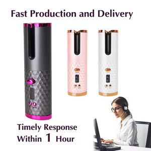 Fer à boucler automatique portable sans fil pour coiffure, avec 6 températures et minuteurs, chauffe rapide - Product Image 5