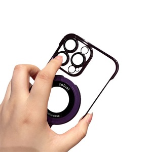 Cocok untuk Iphone15 casing ponsel braket 14PROMAX tanpa batas kebocoran magnetik standar 13 permeabilitas tinggi melindungi - Product Image 5